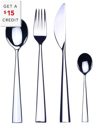 24Pc Flatware Set With $15 Credit