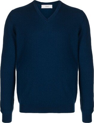 V-neck cashmere jumper-BH