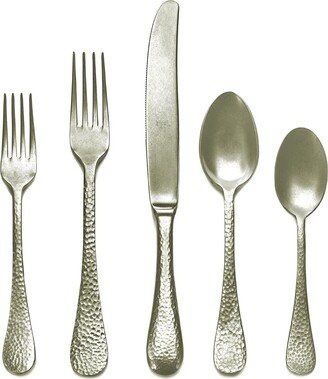 Epoque Pewter 5Pc Flatware Set