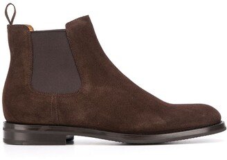 Monmouth Wg suede Chelsea boots