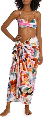 Floral Cover-Up Pareo
