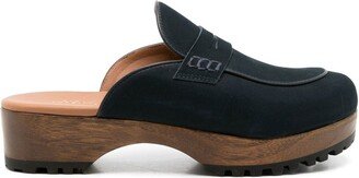 Sarah nubuck leather clogs-AA