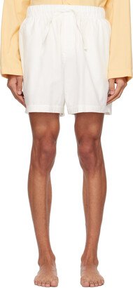 Off-White Oversized Pyjama Shorts