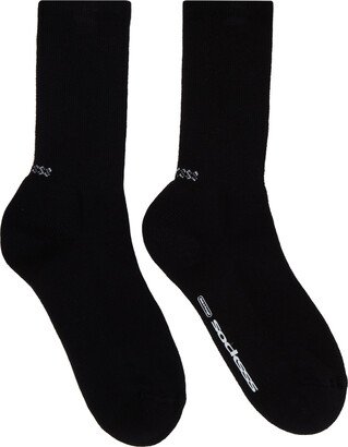 SOCKSSS Two-Pack Black Socks