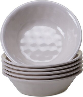 6-Pc. Cream Melamine All-Purpose Bowl Set