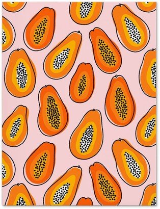 Journals: Abstract Papayas - Pink Journal, Pink