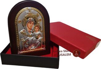 Virgin Mary Of Bethlehem Silver Icon