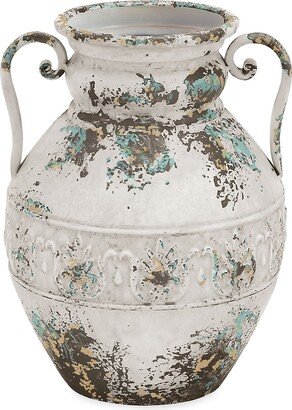 Primrose Valley Distressed Iron Vase