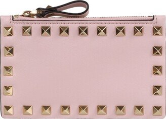 Garavani Rockstud Zipped Wallet