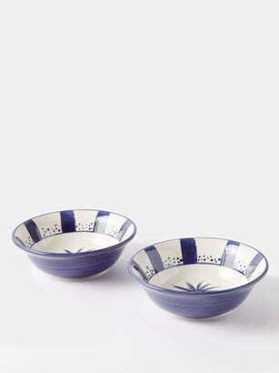 Set Of Two Palma Ceramic Bowls-AA