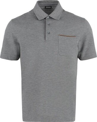 Straight Hem Polo Shirt