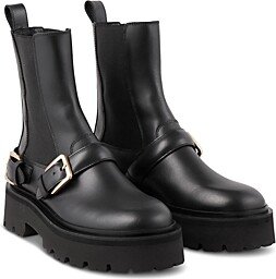 Women's Helen Buckled Chelsea Booties