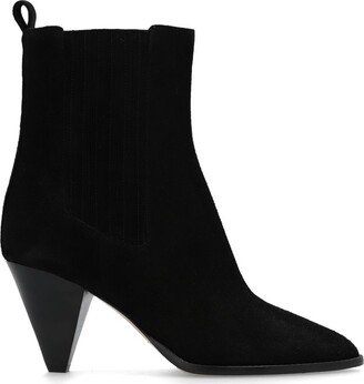 Reliane Pointed-Toe Ankle Boots