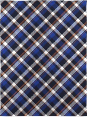 Fleece Photo Blankets: Cora's Plaid - Blue Blanket, Sherpa, 30X40, Blue