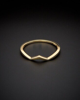 14K Chevron Ring