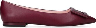 Leather Gommettine Ballet Flats