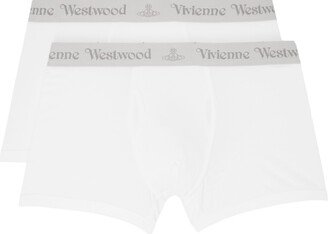 Two-Pack White Boxers