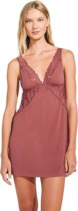 Rosalia - The Elevated Everyday Chemise (Rosewood) Women's Pajama