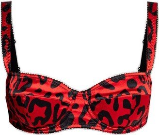 Leopard Print Bra