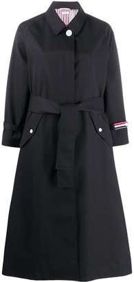 Belted Mid-Length Trench Coat