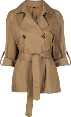 Belted Trench Jacket