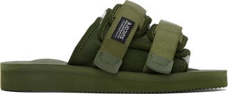 Green MOTO-Mab Sandals