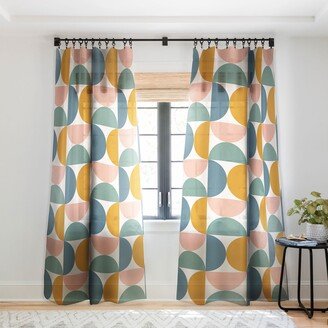 1-piece Sheer Bold Minimalism Xxii Made-to-Order Curtain Panel