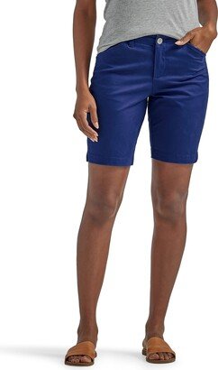 Womens Regular Fit Chino Bermuda Shorts