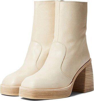 Ruby Platform Boot (Bone) Women's Shoes