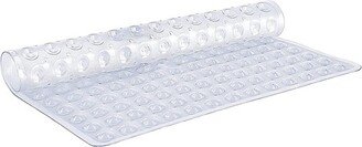 TranquilBeauty Tranquil Beauty 21 x 21 Clear Square Non-Slip Shower and Bath Mats with Suction Cups Ideal for Kids & Elderly