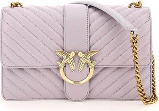 Love Classic Icon Quilted Chain Linked Crossbody Bag