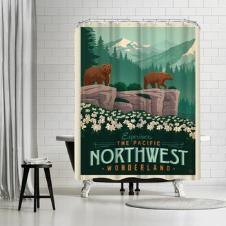 71 x 74 Shower Curtain, Macys Northwest by Anderson Design Group