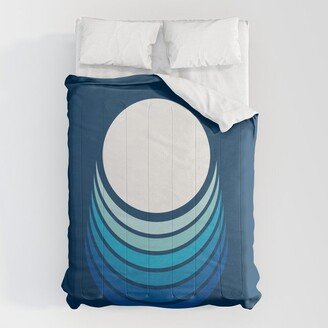 Ocean Crescent Comforter