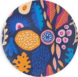 Salad Plates: Jungle Pattern - Multi Salad Plate, Multicolor