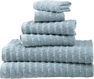 Azure Collection 6Pc Towel Set-AA