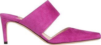 Mules & Clogs Mauve-AB