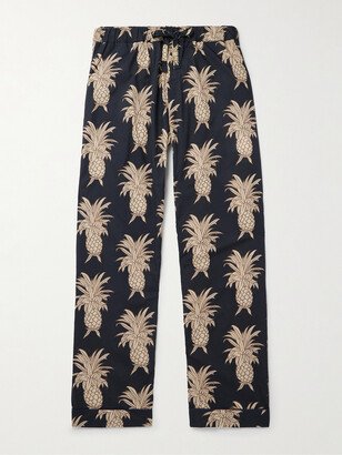 Printed Cotton Pyjama Trousers-AA