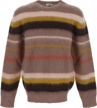 Striped Crewneck Jumper-AC