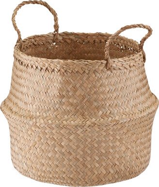 Small Seagrass Belly Basket Natural