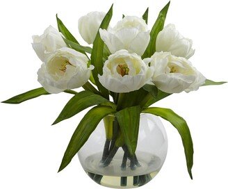 Tulips Arrangement w/Vase