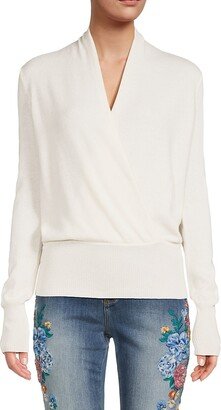 Surplice Cashmere Sweater