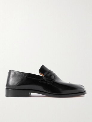 Tabi Split-Toe Patent-Leather Loafers