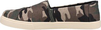 Womens Alpargata Cupsole Camouflage Slip On Sneakers Shoes Casual - Green - Size 7.5 B