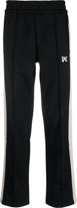 Monogram-Embroidered Track Pants