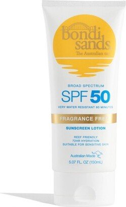 Bondi Sands Sunscreen Fragrance Free Body Lotion - SPF 50 - 5.07 fl oz