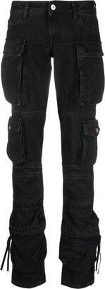 Black Essie Cargo Jeans