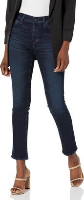 Women's Mari High Rise Slim Straight Jean-AA