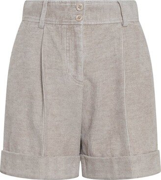 Corduroy Bermuda Shorts