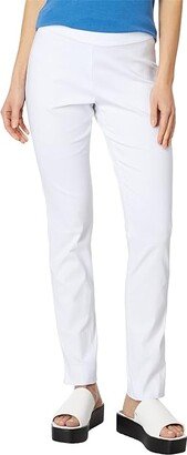 Krazy Larry Pull-On Skinny Pants (White) Women's Casual Pants