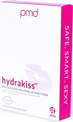 PMD Beauty Hydrakiss Bio-Cellulose Anti-Aging Lip Sheet Masks, 10 Count